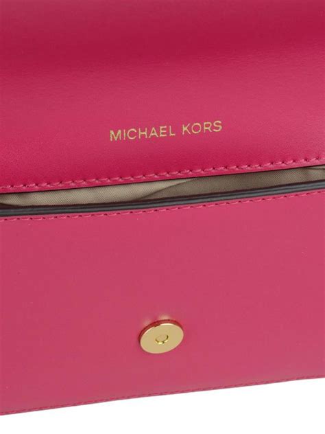 michael kors mott leather pink|Women's Pink Designer Handbags .